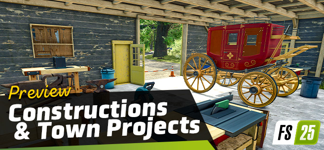 Constructions, Town Projects, Collectibles (Preview)