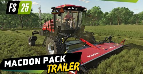 MacDon pack trailer - new gameplay footage