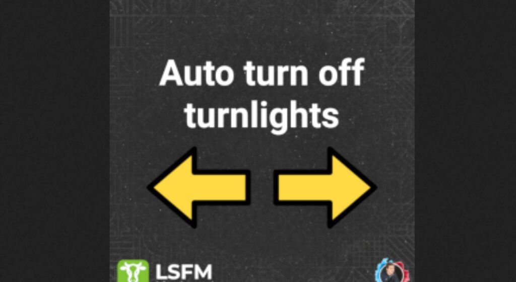 Auto turn off turn lights v1.0