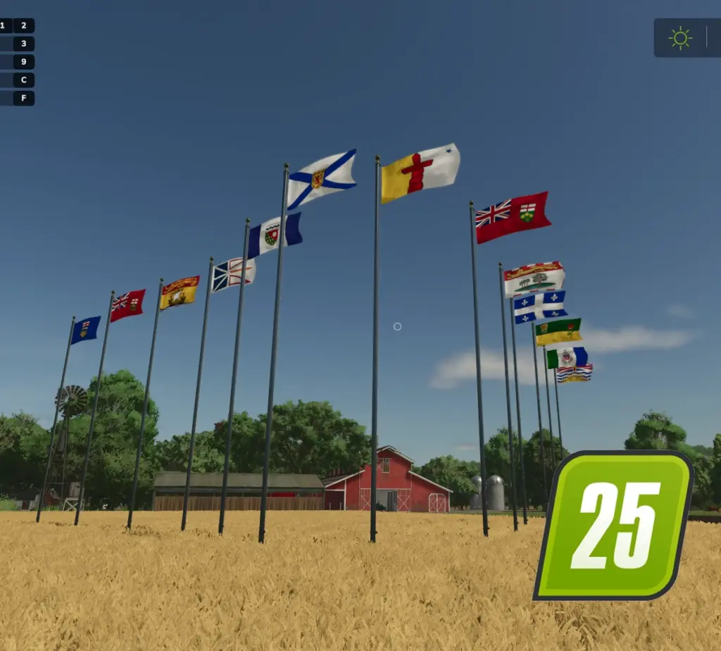 Canadian Provinces & Territories Flags Pack V1.0