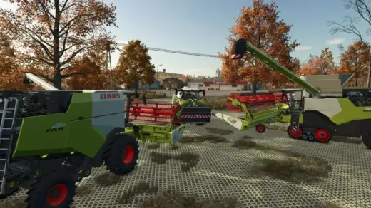 Claas Harvester Pack v1.0