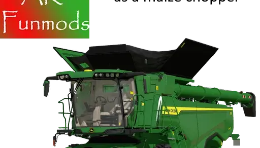 Combine harvester as a maize chopper v1.0