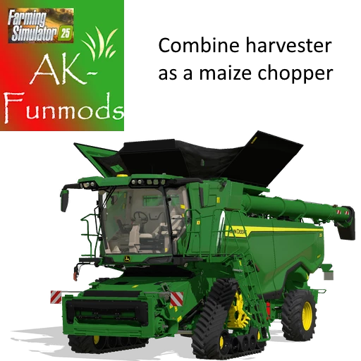 Combine harvester as a maize chopper v1.0