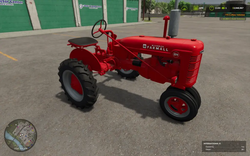 Farmall B v1.0