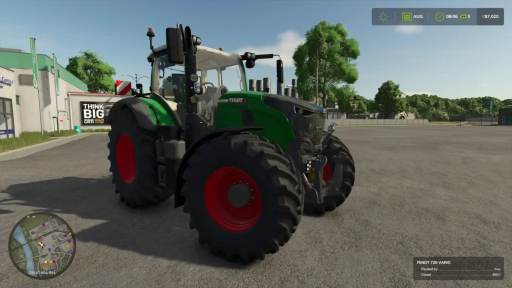 Fendt 728 gen 7 color selection v1.0