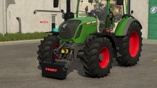 Fendt 800kg Weight2