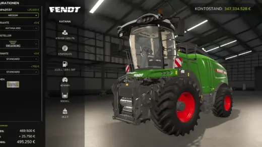 Fendt Katana with tank v1.02