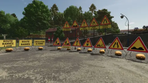 French Temporary Signs v1.0