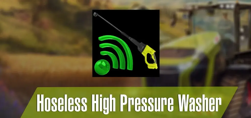 Hoseless High Pressure Washer v1.0