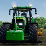 John Deere 7810 + 1800kg weight v1.0