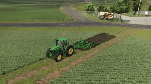 John Deere Cultivator (Create Fields) V1.0