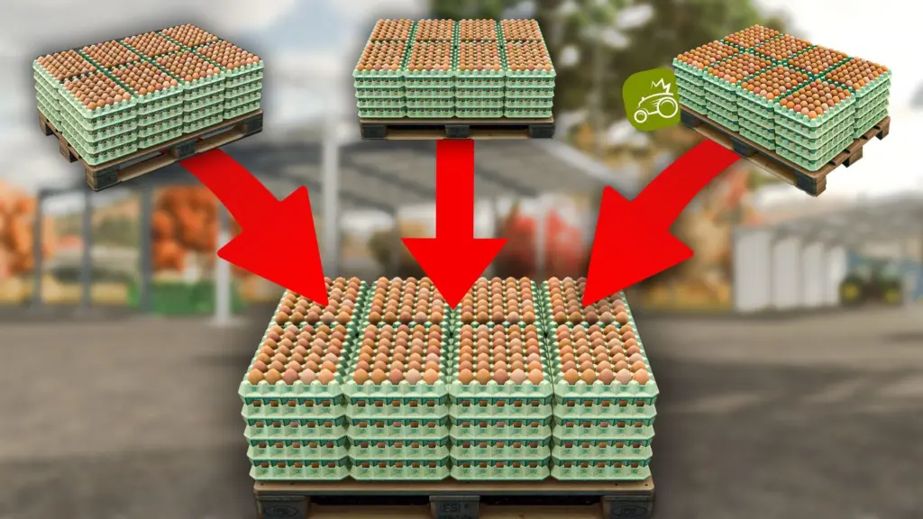 Larger capacity pallets v1.0