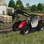 Manitou Fire Engine Telehandler v1.04