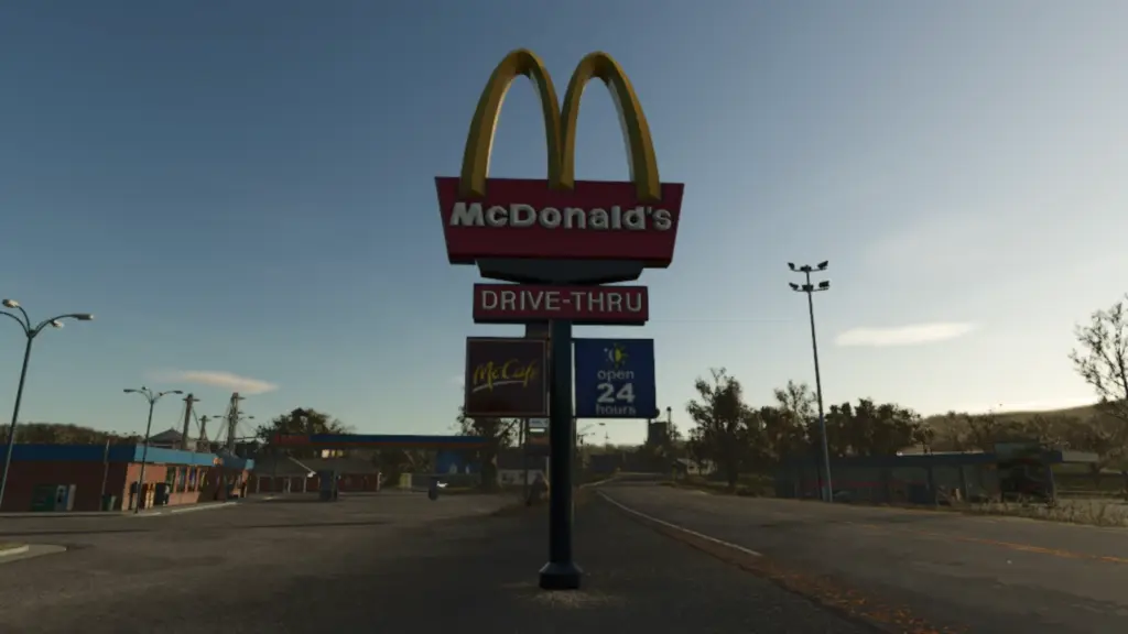 McDonalds Drive-Thru Sign v1.0