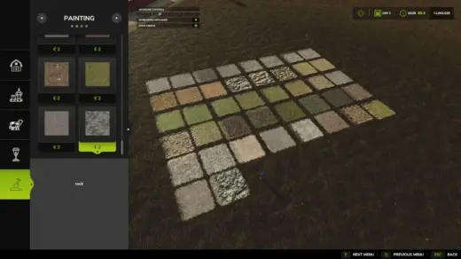 More ground paint textures v1.0