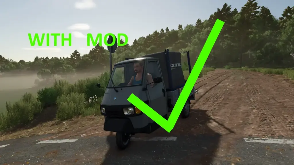 Piaggio Ape 50 heavy loadings v1.0