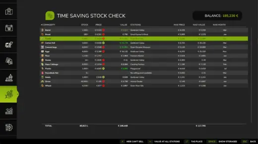 Time Saving Stock Check v1.0