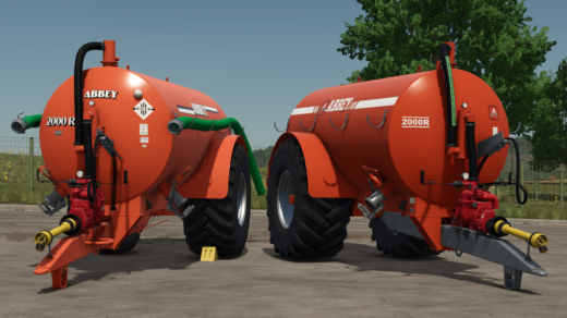 Abbey 2000 Gallon Tanker V1.0.0.1