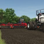 Bourgault 3320-76 Paralink Hoe Drill + 7950 Air Cart4