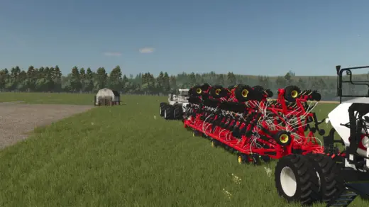 Bourgault 3420-100 Paralink Hoe Drill + 71300 Air Cart v1.0