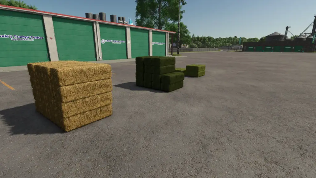 Buyable Small Square Bales v1.0