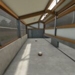 Chicken coop with beautiful wooden look facade v1.06