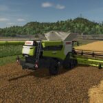 Claas Lexion 8900 and Cutting Bars