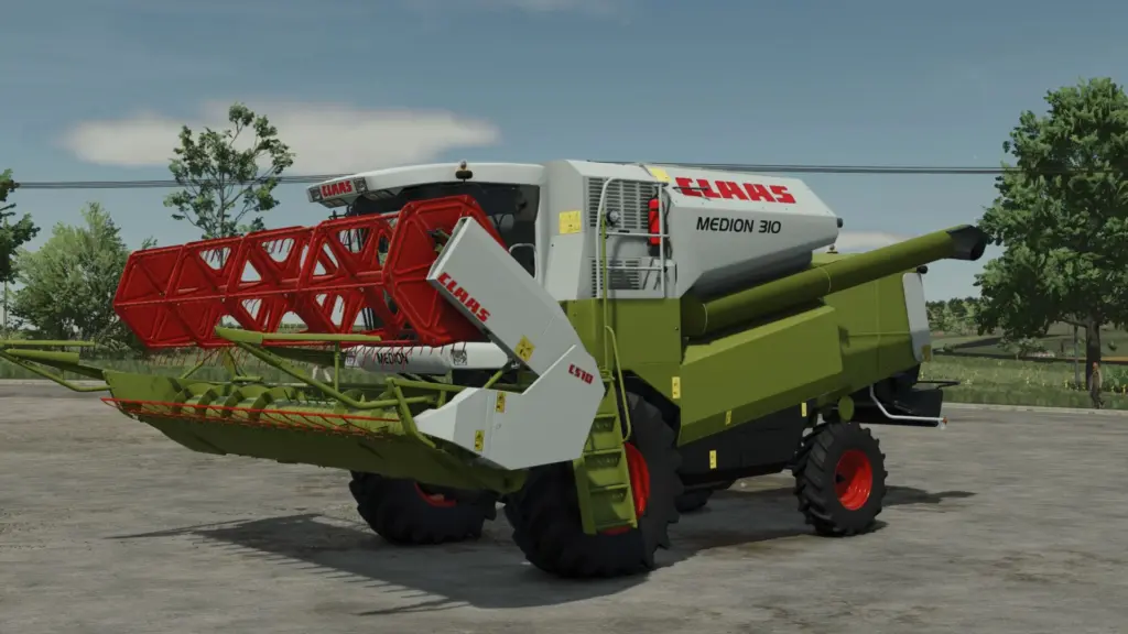 Claas Medion 310 Pack v1.0