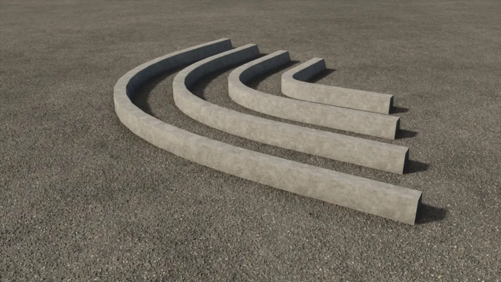 Concrete Curbs Pack v1.0