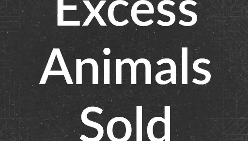 Excess Animal Sold v1.0