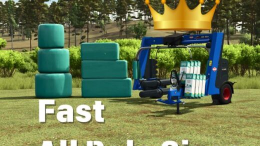 Fast Wrapping For All Bale Sizes V1.0