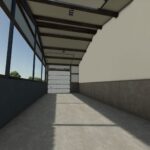 Garage with vehicle workshop in wood look4