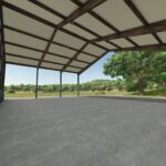 Garage with vehicle workshop in wood look6