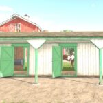 Horse stable with working doors3