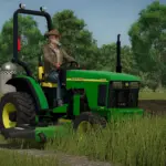 John Deere 4100 Compact Tractor and Deck v1.0