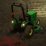 John Deere 4100 Compact Tractor and Deck v1.02