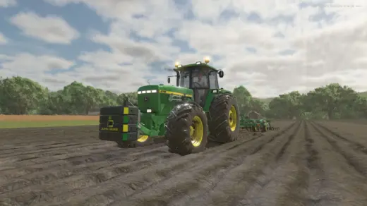 John Deere 4755 Turbo Edit + weight v1.0