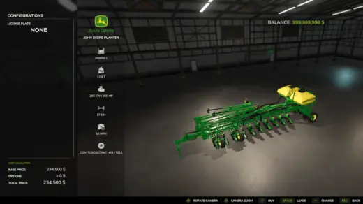 John Deere Planter