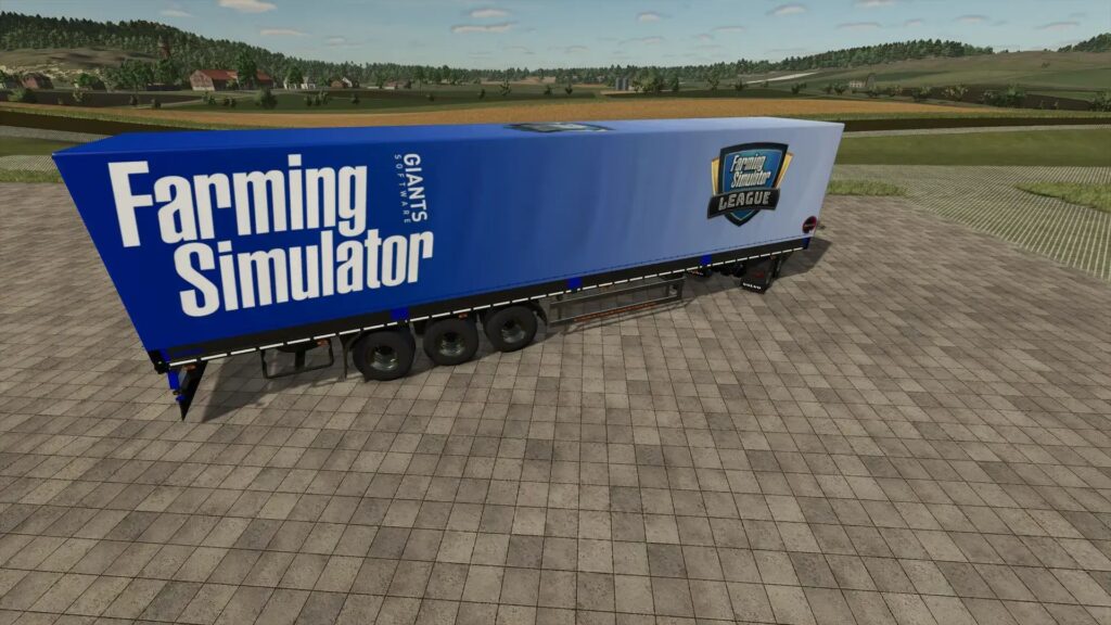 KÖGEL 16.5m flat bed (tarpaulin) semi-trailer V1.0.1