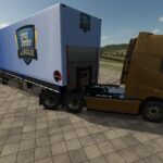 KÖGEL 16.5m flat bed (tarpaulin) semi-trailer V1.0.1