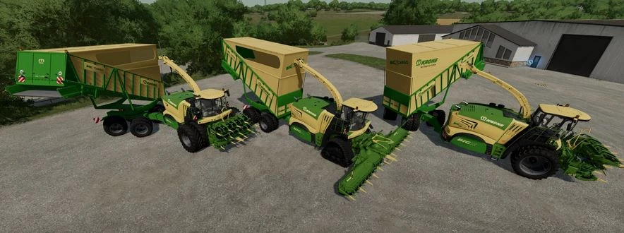 Krone Big X1100 Cargo v1.0