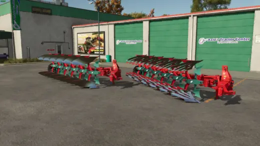 Kverneland I-Plough 2500 6 Furrows v1.0