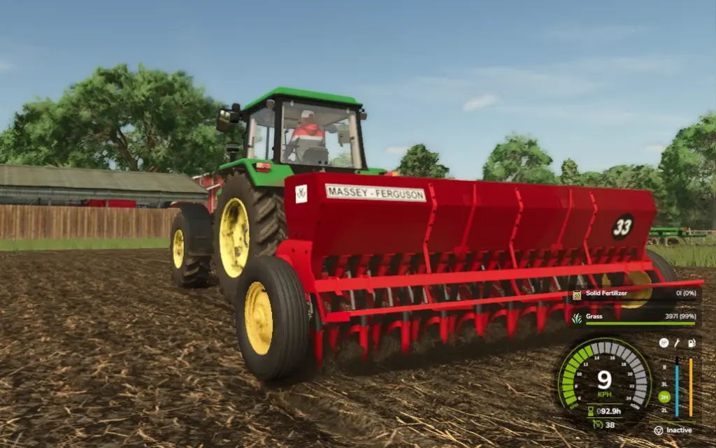 Massey Ferguson 33 grain drill v1.0