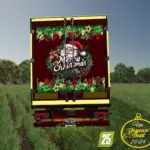 Merry Christmas Happy New Year Semi Trailer v1.01