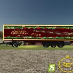 Merry Christmas Happy New Year Semi Trailer v1.05