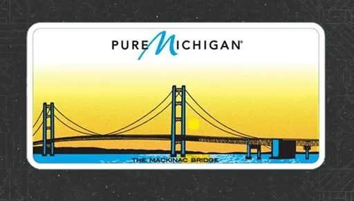 Michigan License Plate v1.0