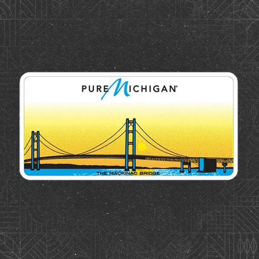 Michigan License Plate v1.0