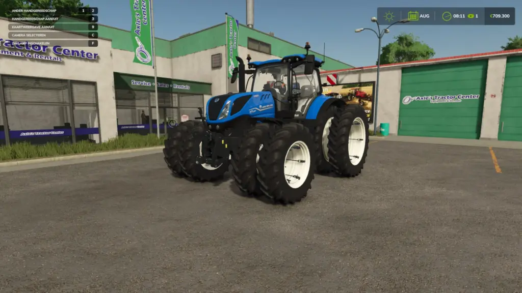 New Holland T7 with more horsepower V1.0