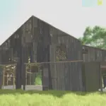 Old Barn and ruin from FS22 V1.0