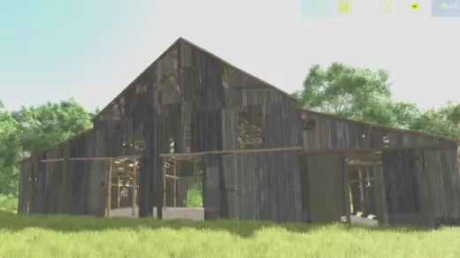 Old Barn and ruin from FS22 V1.0